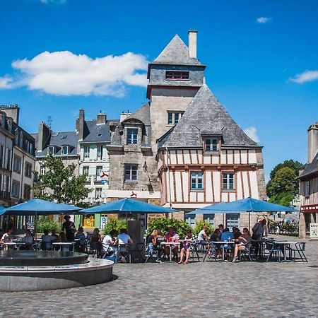 Quimper: T3 Avec Vue Cathedrale Proche Gare Apartman Kültér fotó