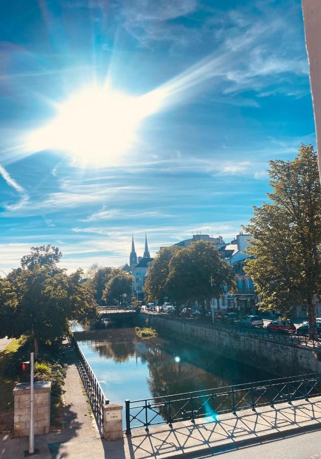 Quimper: T3 Avec Vue Cathedrale Proche Gare Apartman Kültér fotó