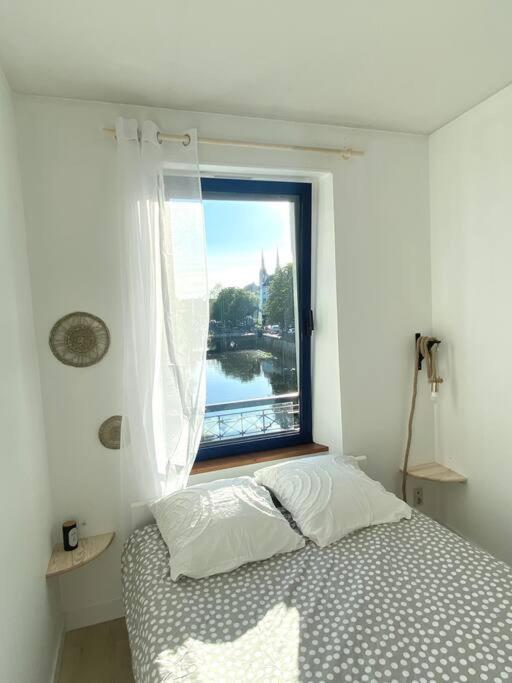 Quimper: T3 Avec Vue Cathedrale Proche Gare Apartman Kültér fotó